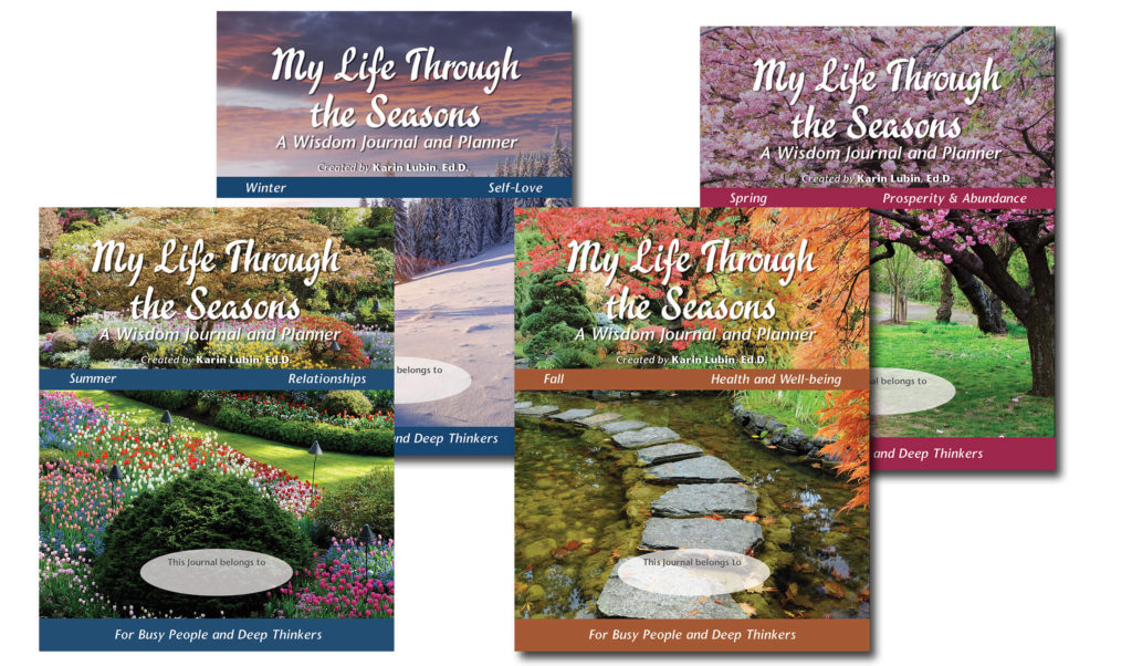 4 seasonal journal covers